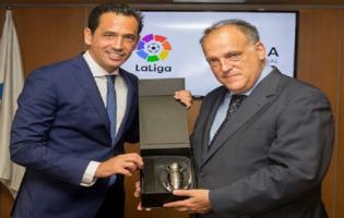 Pedro Proença et Javier Tebas